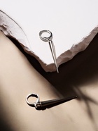 Серьги металл «Шипы», удлинённые, цвет серебро - Фото 4