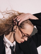 Серьги металл «Шипы» удлинённые, цвет серебро 6900375