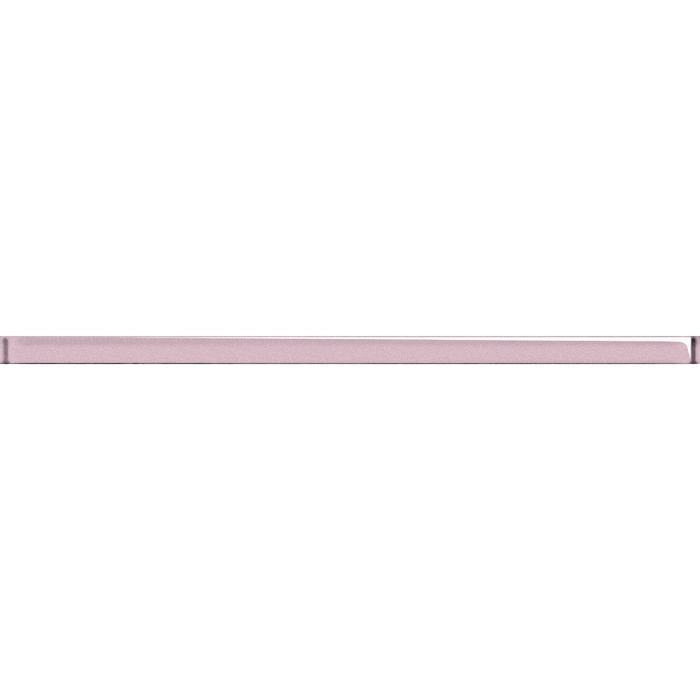 Бордюр Universal Glass розовый 3x75 - Фото 1