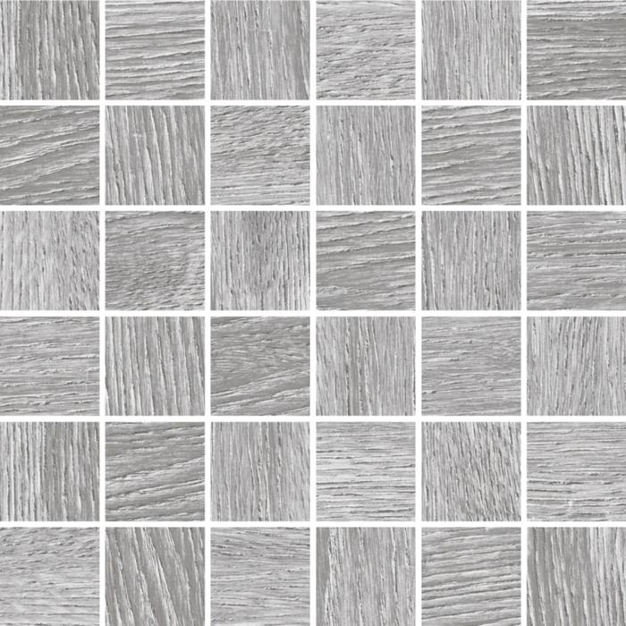 Мозаика напольная Woodhouse серый, 300х300 мм - Фото 1