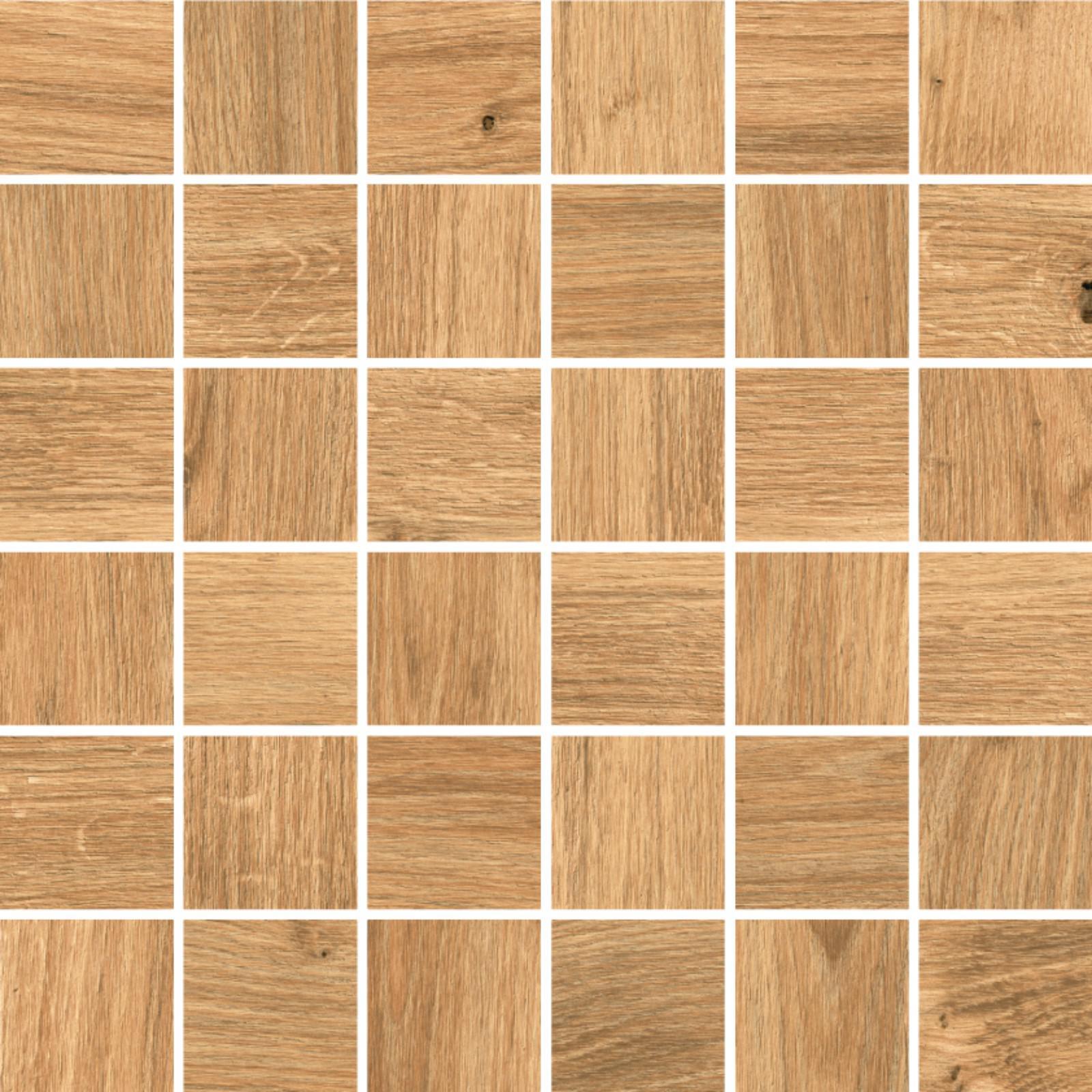 Плитка напольная мозаика Woodhouse коричневый 30х30 см (6972695 ...
