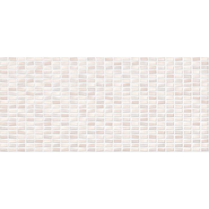 Плитка настенная Pudra мозаика бежевый рельеф 200x440 (в упаковке 1,05 кв.м) - Фото 1