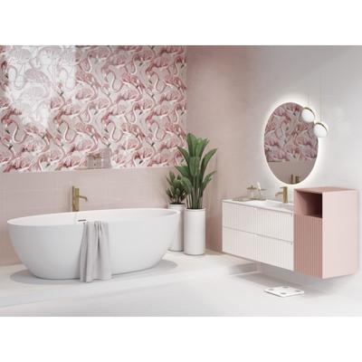 Панно "Gradient", фламинго розовый, 59,4x59,8 см