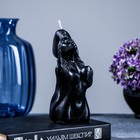 Свеча декоративная «Элизабет», чёрная, 15 см - Фото 2