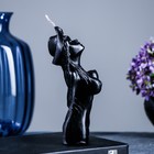 Свеча декоративная «Элизабет», чёрная, 15 см - Фото 3