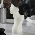 Свеча декоративная «Элизабет», молочная, 15 см - Фото 4