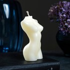 Фигурная свеча "Женское тело №1" молочная, 9см - фото 6418726