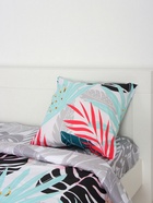 Постельное бельё 1.5-спальное «Этель» Colored tropics (вид 1), поплин - Фото 4