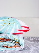 Постельное бельё 1.5-спальное «Этель» Colored tropics (вид 1), поплин - Фото 5