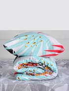 Постельное бельё 1.5-спальное «Этель» Colored tropics (вид 1), поплин - Фото 6