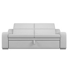 Прямой диван «Медиус», механизм выкатной, экокожа, цвет белый - Фото 4