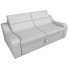 Прямой диван «Медиус», механизм выкатной, экокожа, цвет белый - Фото 6