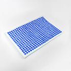 Ипликатор - коврик, мягкий, 50 × 75 см, 384 модуля, цвет белый/синий - Фото 5