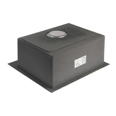 Мойка кухонная AFLORN AF95044, врезная, S=3.0 и 0.8 мм, 50×44×22 см, сифон, сатин
