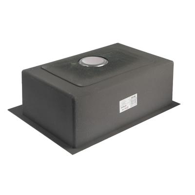 Мойка кухонная AFLORN AF96045, врезная, S=3.0 и 0.8 мм, 60×45×22 см, сифон, сатин