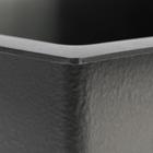 Мойка кухонная AFLORN AF96045F, врезная, S=3.0 и 0.8 мм, 60×45×20 см, сифон, графит - Фото 3