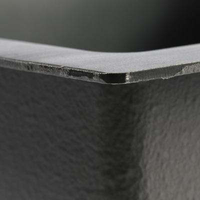 Мойка кухонная AFLORN AF96050F, врезная, S=3.0 и 0.8 мм, 60×50×20 см, сифон, графит