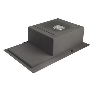 Мойка кухонная AFLORN AF97851-R, врезная, правая, S=3.0 и 0.8 мм, 78×51×22 см, сифон, сатин