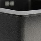 Мойка кухонная AFLORN AF97851F-L, врезная, левая, S=3.0 и 0.8 мм, 78×51×22 см, сифон, графит - Фото 3