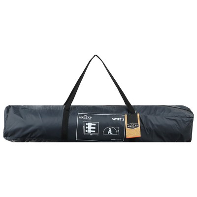 Палатка туристическая 3-местная maclay SWIFT 3, 220×220×150 см, автоматическая, трекинговая, однослойная, зелёная