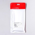 Чехол LuazON для iPhone 7/8/SE (2020), с отсеком под карты, текстиль+кожзам, черный - Фото 7