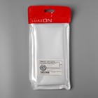 Чехол LuazON для iPhone 11 Pro, с отсеком под карты, текстиль+кожзам, красный - Фото 7