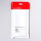 Чехол LuazON для iPhone 12/12 Pro, с отсеком под карты, текстиль+кожзам, красный - Фото 7