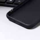 Чехол LuazON для iPhone 7/8/SE (2020), с отсеком под карты, текстиль+кожзам, коричневый - Фото 4