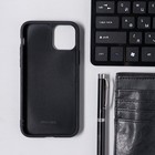 Чехол LuazON для iPhone 11 Pro, с отсеком под карты, текстиль+кожзам, коричневый - фото 51453037 Чехол LuazON для iPhone 11 Pro, с отсеком под карты, текстиль+кожзам, коричневый - фото 51453037
