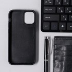 Чехол LuazON для iPhone 12 mini, с отсеком под карты, текстиль+кожзам, коричневый - фото 51453049 Чехол LuazON для iPhone 12 mini, с отсеком под карты, текстиль+кожзам, коричневый - фото 51453049
