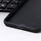 Чехол LuazON для iPhone 7 Plus/8 Plus, с отсеками под карты, кожзам, черный - Фото 5