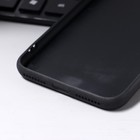 Чехол LuazON для iPhone 7 Plus/8 Plus, с отсеками под карты, кожзам, красный - Фото 5