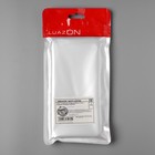 Чехол LuazON для iPhone 11 Pro, с отсеками под карты, кожзам, красный - Фото 7