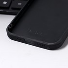 Чехол LuazON для iPhone 12/12 Pro, с отсеками под карты, кожзам, красный - Фото 5