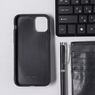 Чехол LuazON для iPhone 11 Pro, с отсеками под карты, кожзам, коричневый - фото 51453087 Чехол LuazON для iPhone 11 Pro, с отсеками под карты, кожзам, коричневый - фото 51453087
