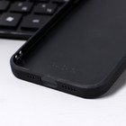 Чехол LuazON для iPhone 12/12 Pro, с отсеками под карты, кожзам, коричневый - Фото 5