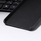 Чехол LuazON для iPhone 7 Plus/8 Plus, с отсеком под карты, кожзам, черный - Фото 5