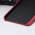 Чехол LuazON для iPhone 7 Plus/8 Plus, с отсеком под карты, кожзам, красный - Фото 5