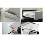 Тумба прикроватная подвесная «Элтон» №2, 400×320×360 мм, цвет белый/белый глянец МДФ - Фото 2