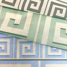 

Постельное бельё дуэт «Меандр», размер 220х215 см, 145х215 см - 2 шт, 70х70 см - 2 шт