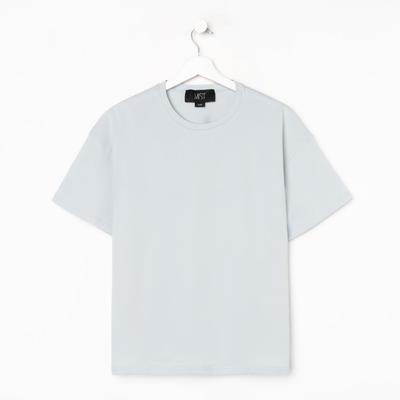 Футболка женская MIST basic, размер 42-44 (S-M), серая
