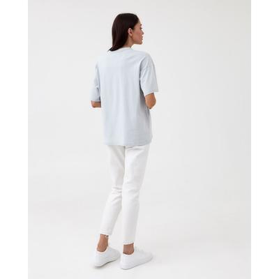 Футболка женская MIST basic, размер 42-44 (S-M), серая