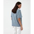 Футболка женская MIST basic, L-XL, серо-голубой - фото 42986808