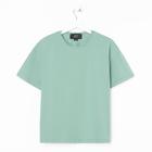 Футболка женская MIST basic, L-XL, зелёный - фото 33768286