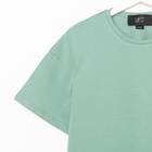 Футболка женская MIST basic, L-XL, зелёный - фото 33768287