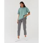 Футболка женская MIST basic, L-XL, зелёный - фото 33768282