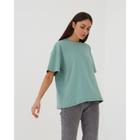 Футболка женская MIST basic, L-XL, зелёный - фото 33768283