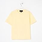 Футболка женская MIST basic, L-XL, жёлтый - Фото 6