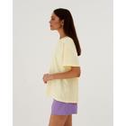 Футболка женская MIST basic, L-XL, жёлтый - Фото 4