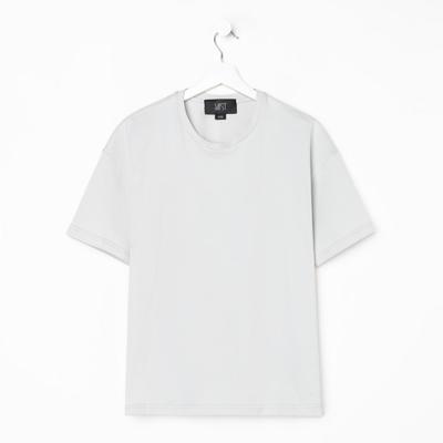 Футболка женская MIST basic, размер 42-44 (S-M), светло-серая